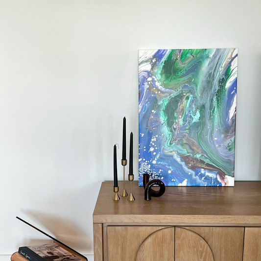 Agate of Emerald & Blue