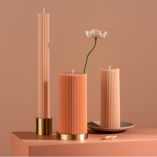 Tall Pillar of Peach