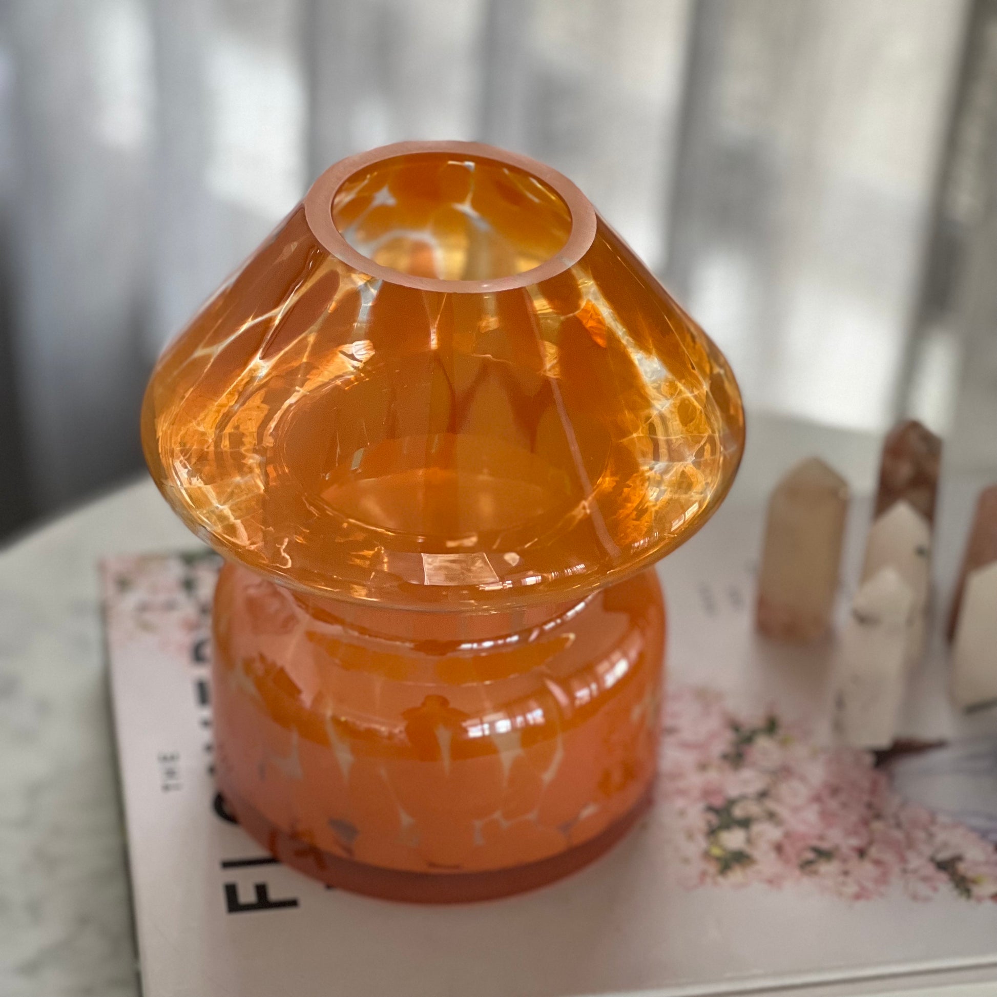 Magic Mushroom Candle Lamp