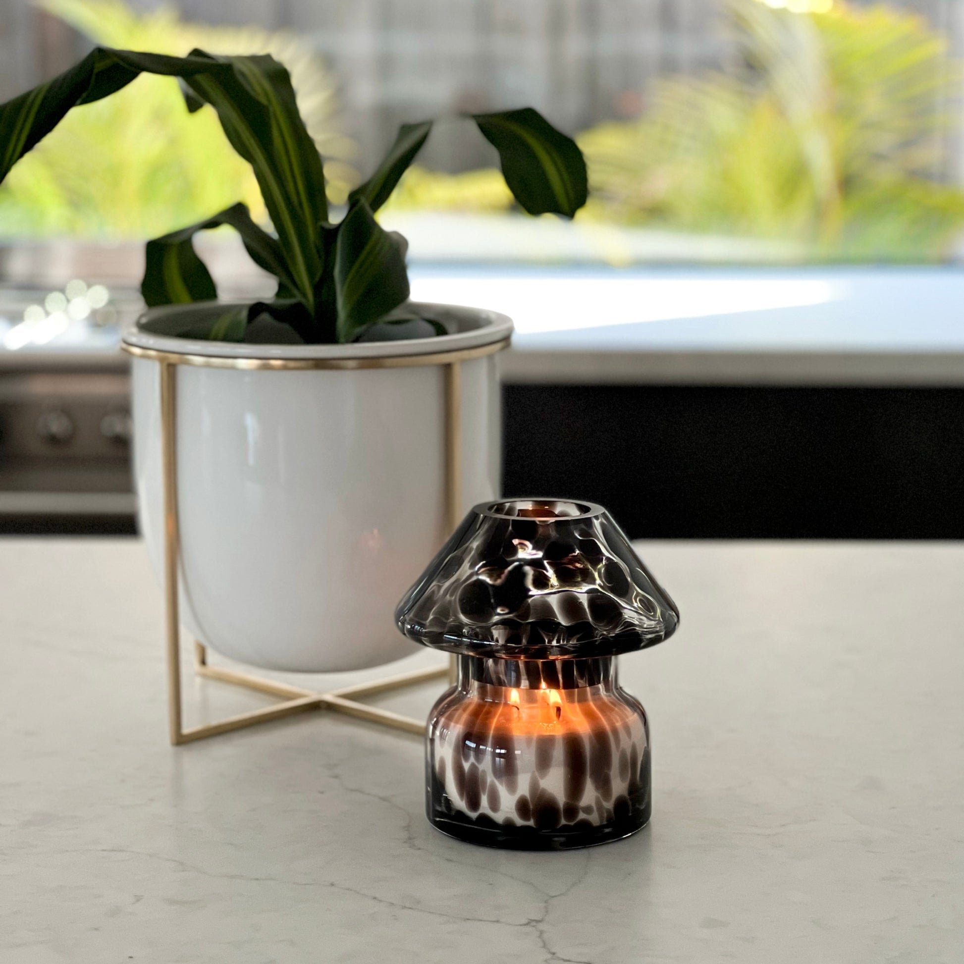 Magic Mushroom Candle Lamp