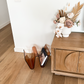 Wave book rack