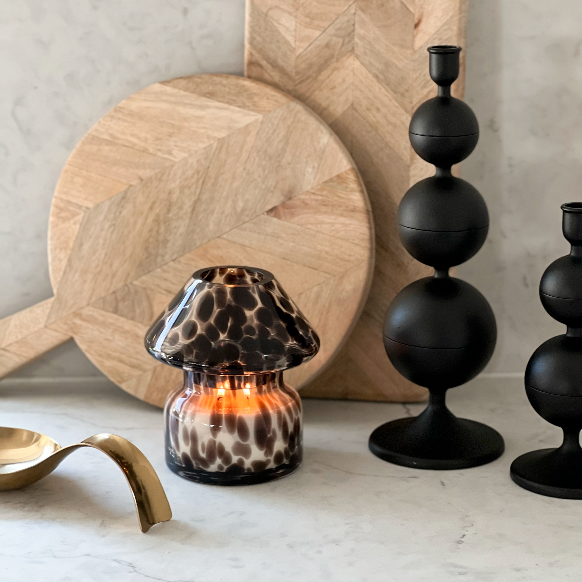 Magic Mushroom Candle Lamp