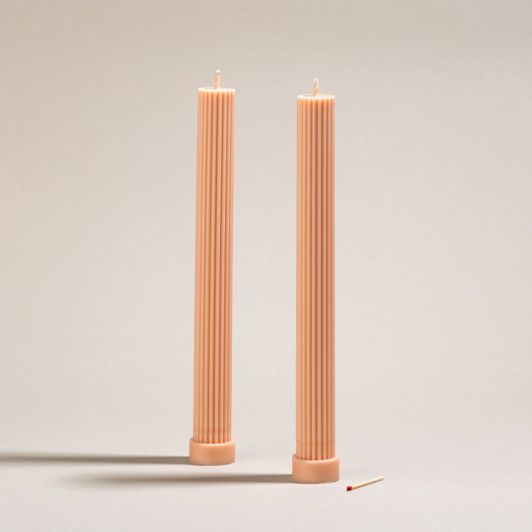 Tall Pillar Peach